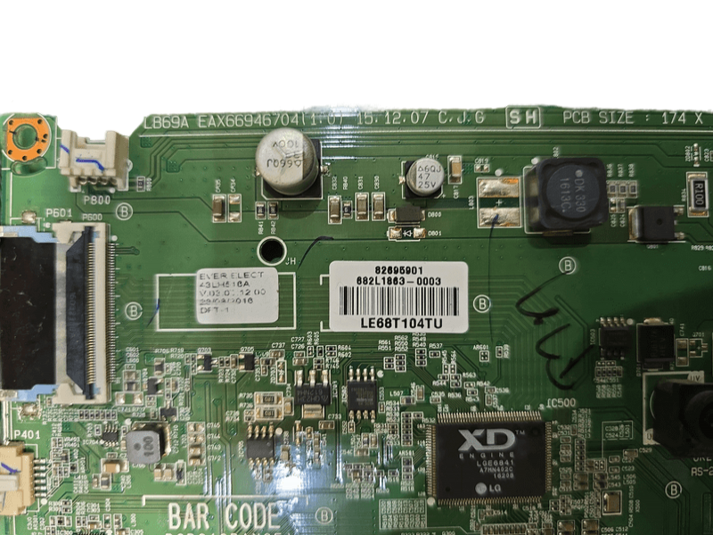 LG Television 43LH518A PCB EAX66946704 [Used & Tested OK]